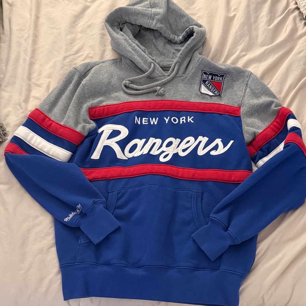 Mitchell & Ness Gray Hoodie